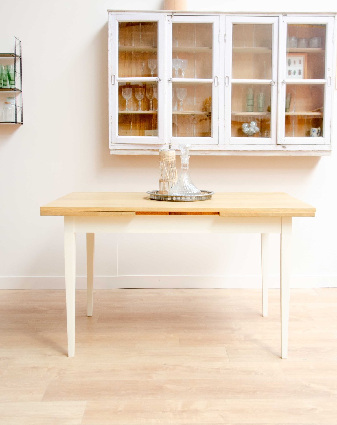 Table à manger en chêne Karla N°1271 - Bon état, DEBONGOUT