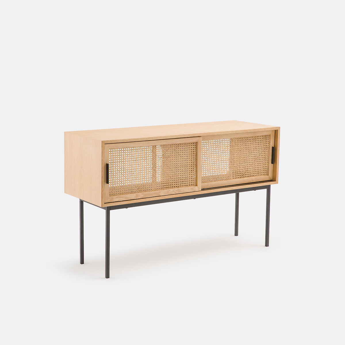 Meuble sous double vasque cannage, Waska