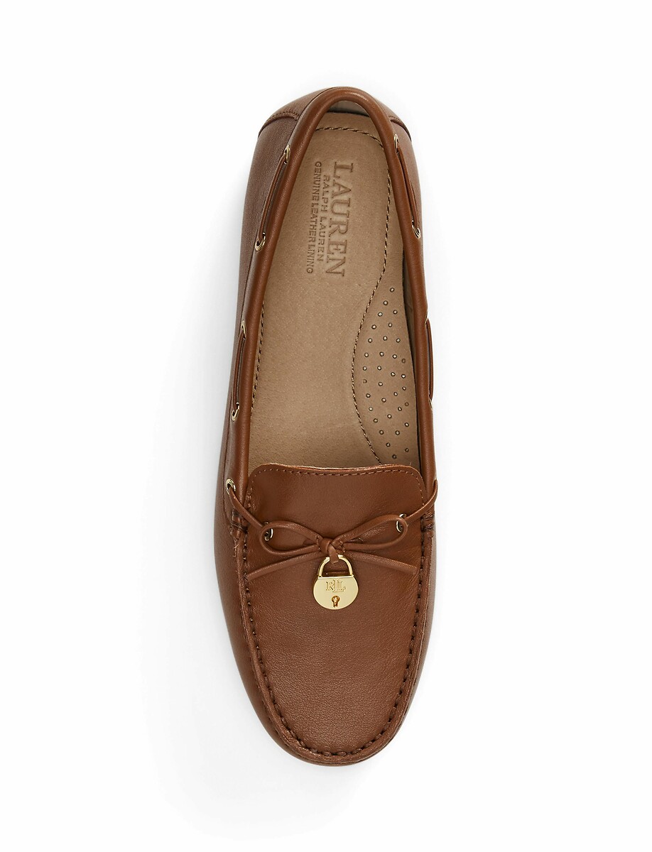Lauren Ralph Lauren Mocasines planos de piel Wylie — photo 4