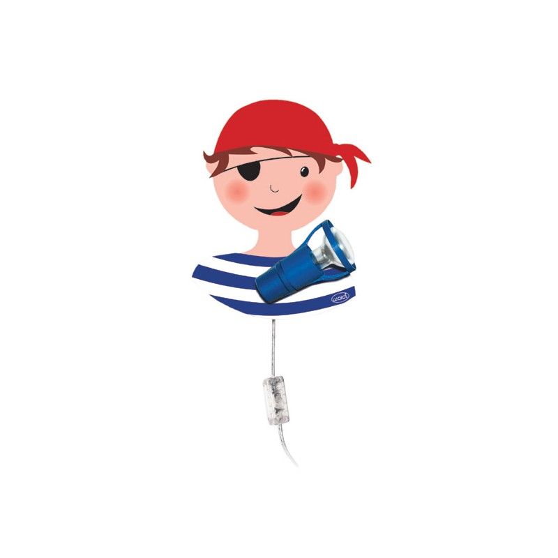 Lampe Spot Enfant Pirate, MILLUMINE