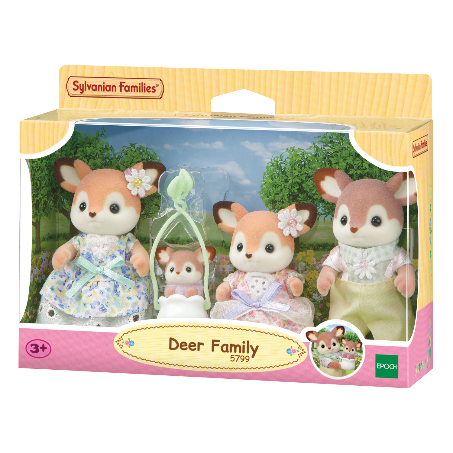 5799 - La famille Biche - Sylvanian, SYLVANIAN FAMILIES