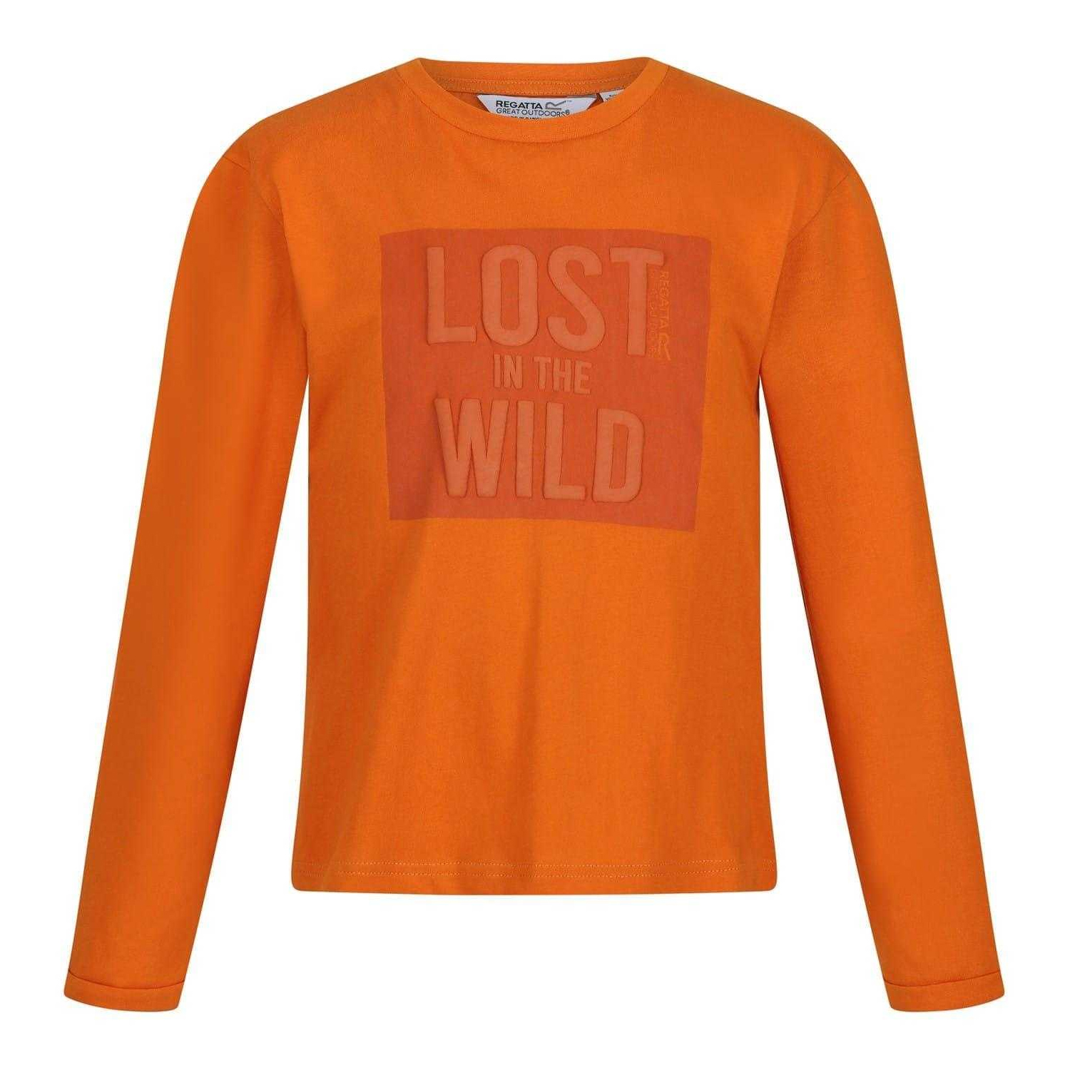T-shirt manches longues motif/style imprimé graphique, REGATTA