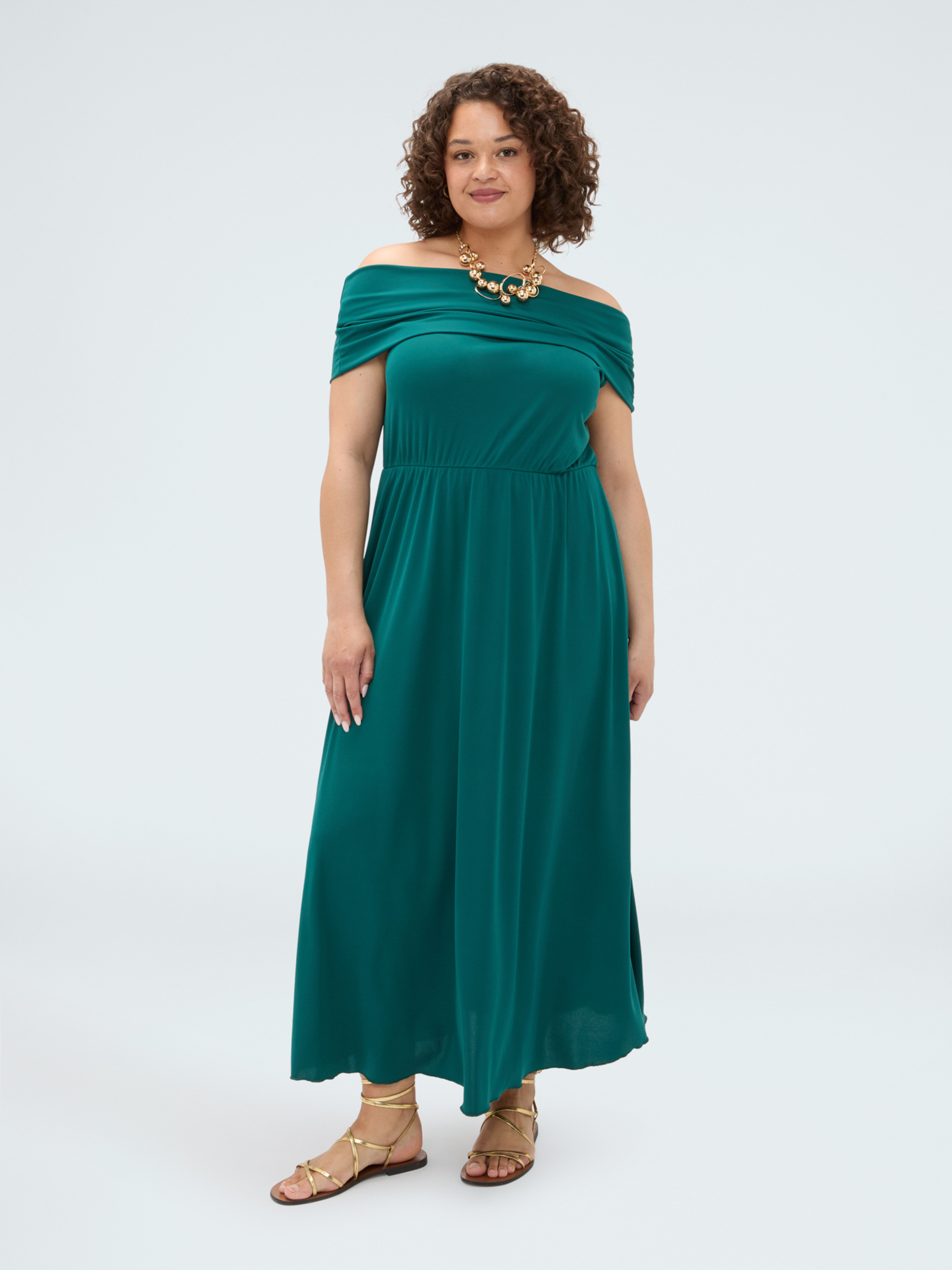 Robe longue Chill épaules dénudées, FIORELLA RUBINO