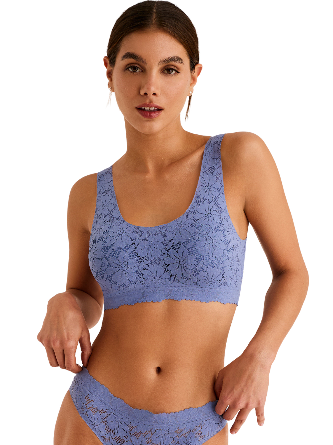 Soutien-gorge brassière sans armatures ONE AND LACE, SELMARK