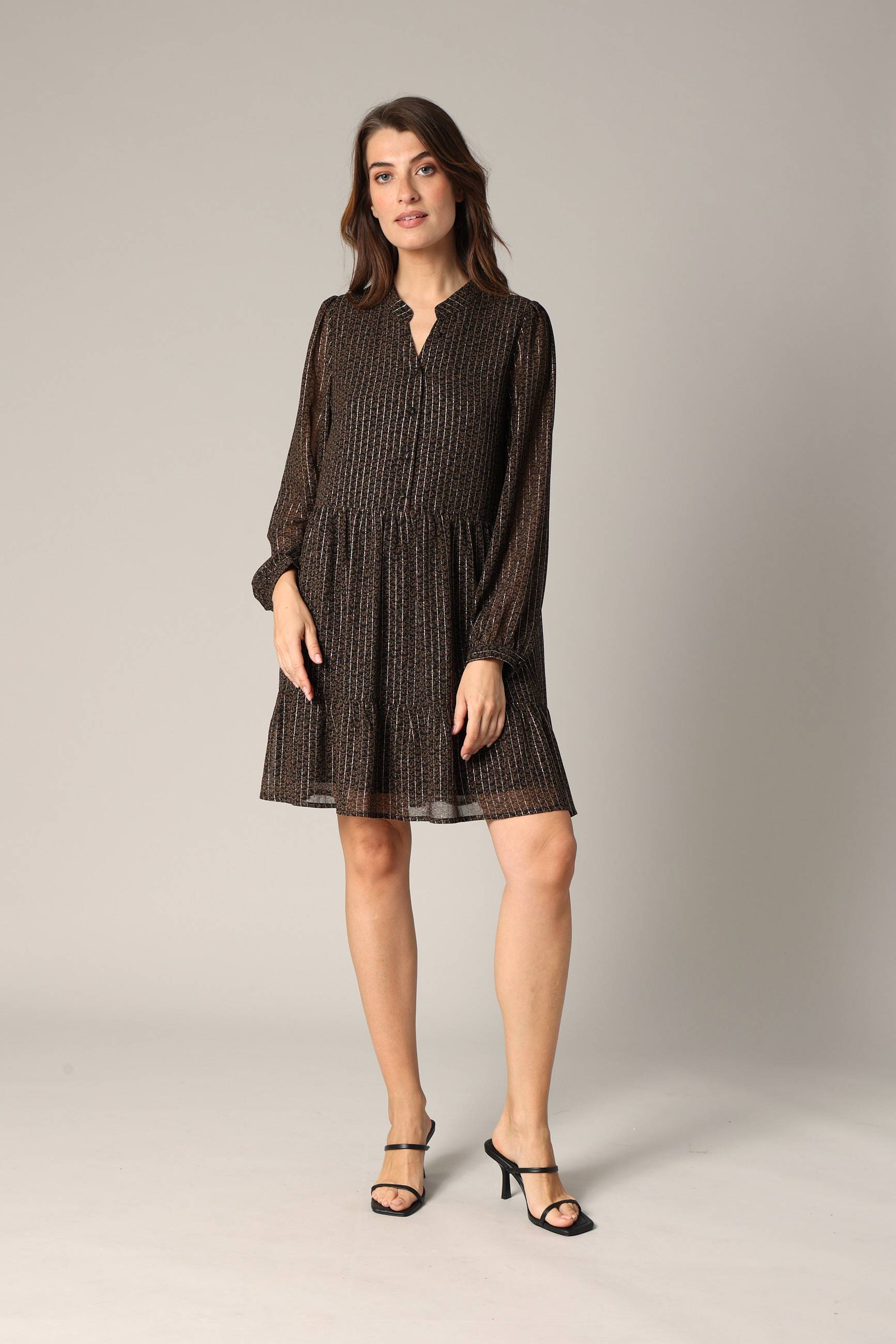 Robe fluide à fines rayures JOYANE, DEELUXE