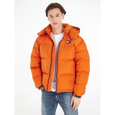 Alaska Padded Puffer Jacket with Hood and Zip Fastening TOMMY JEANS