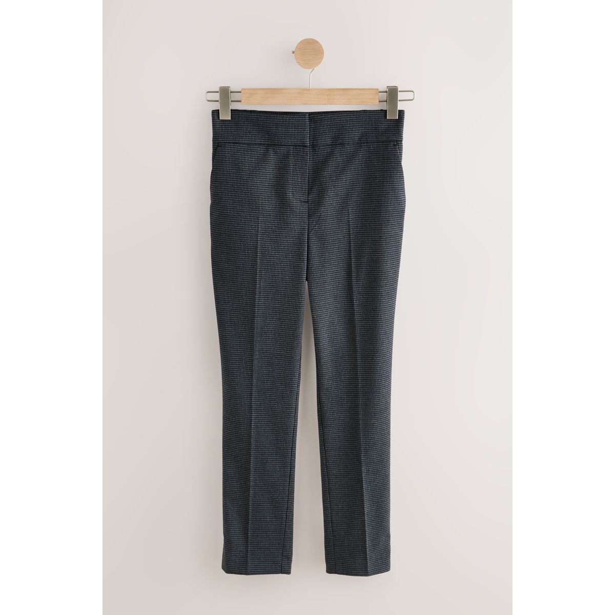 Pantalon slim ajusté sculptant aux carreaux, NEXT
