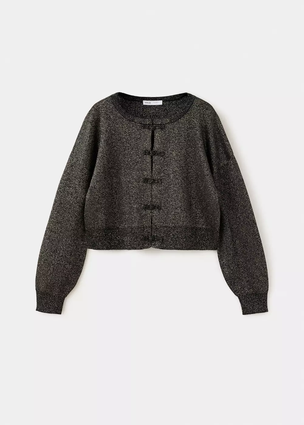 Cardigan fils métallisés, MANGO KIDS