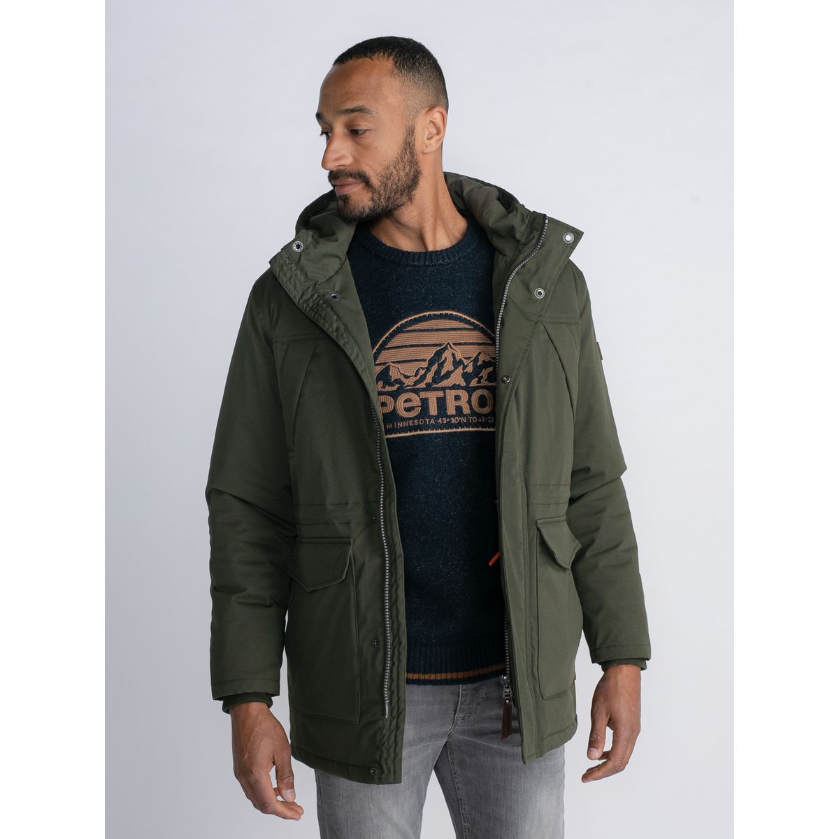 Veste parka 2025 mi saison homme