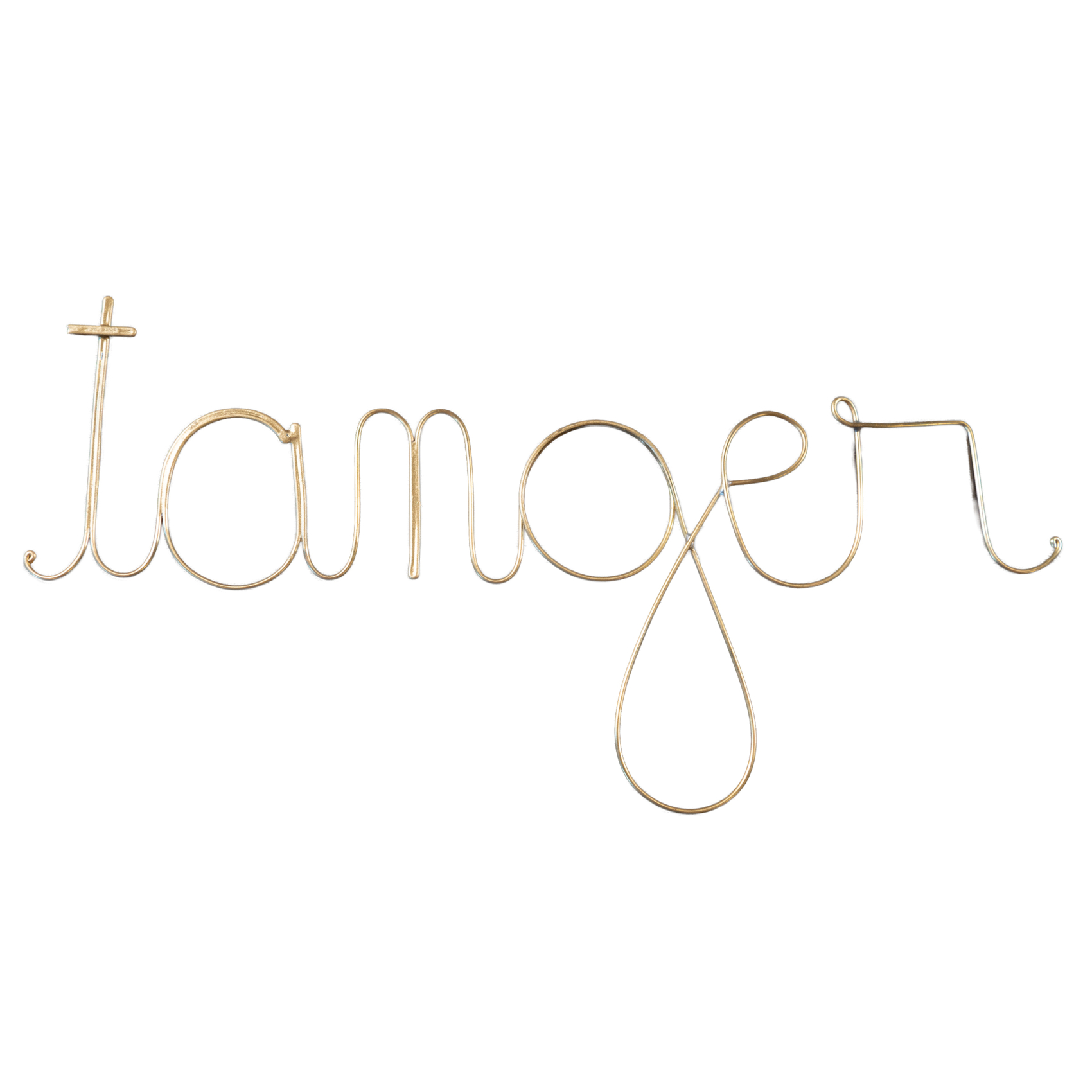 Mot fil de laiton "TANGER" - LOJI, HOME MAISON