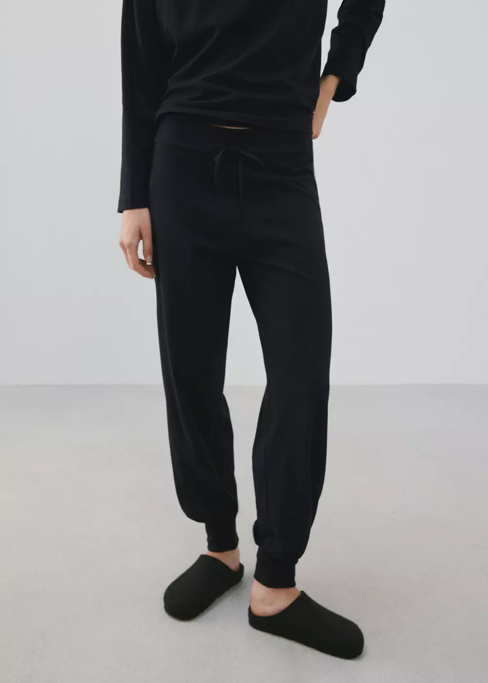 Pyjama deux pièces coton uni, MANGO