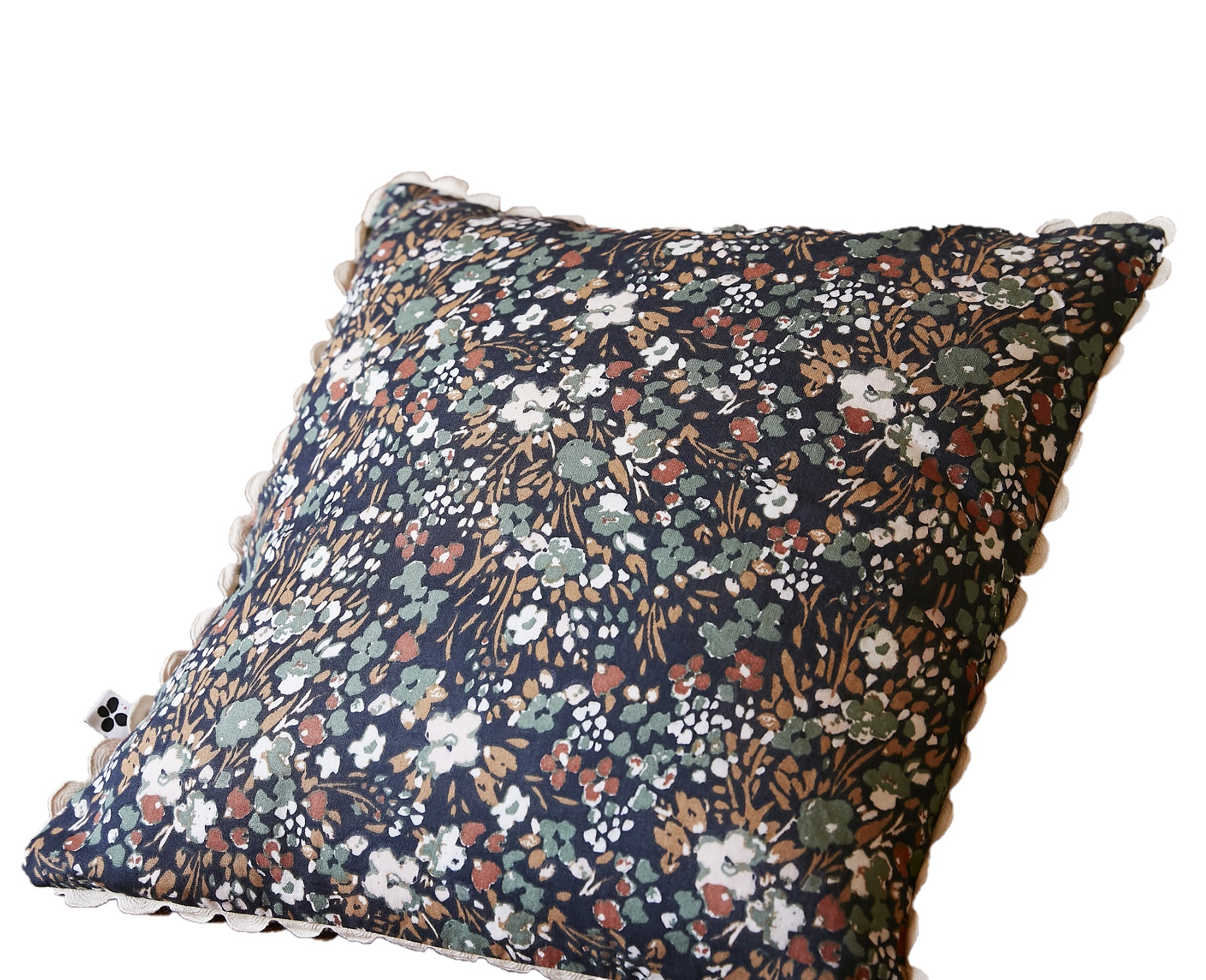 Coussin gaze de coton Capucine, EDEN