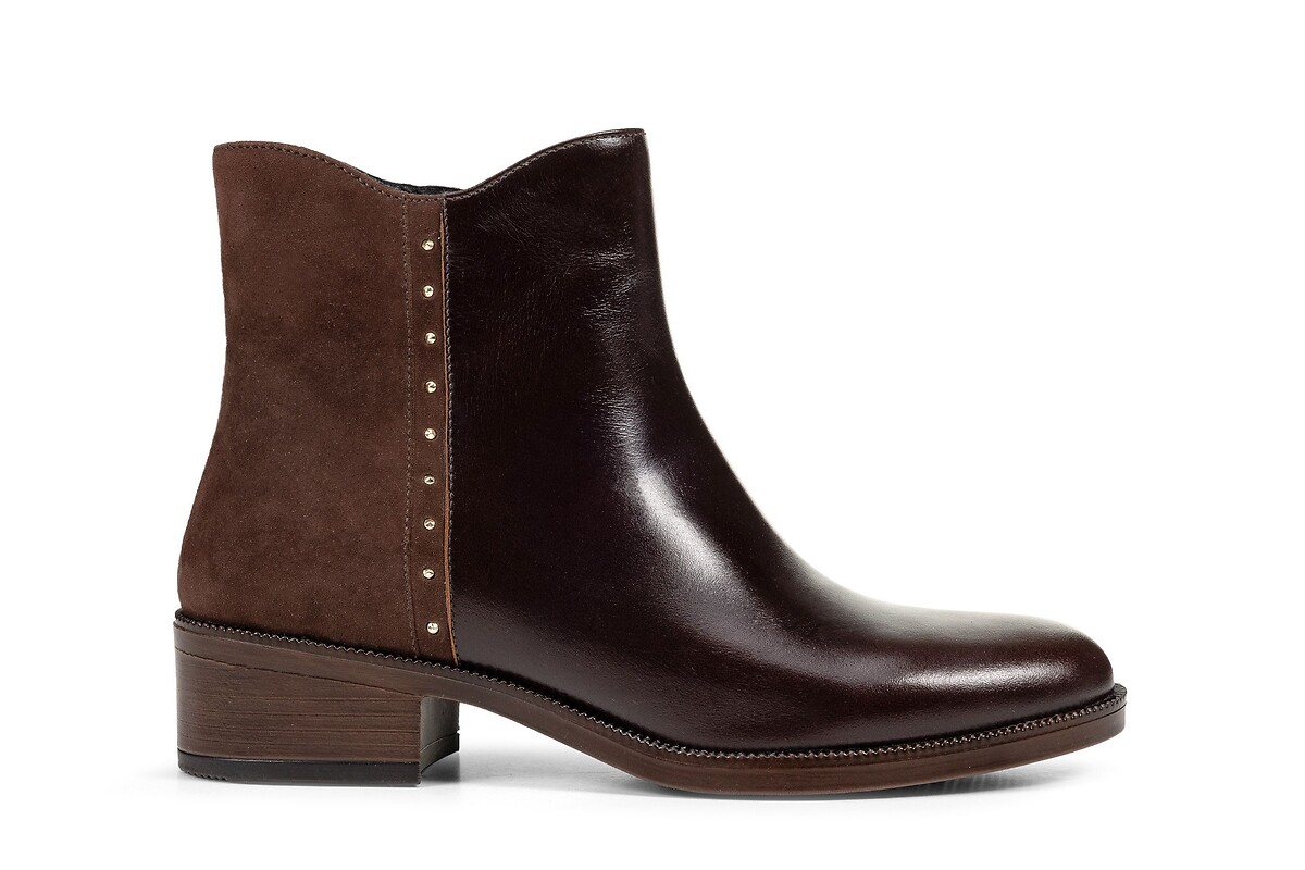 Bottines en cuir, CAMEXIA, GEOX