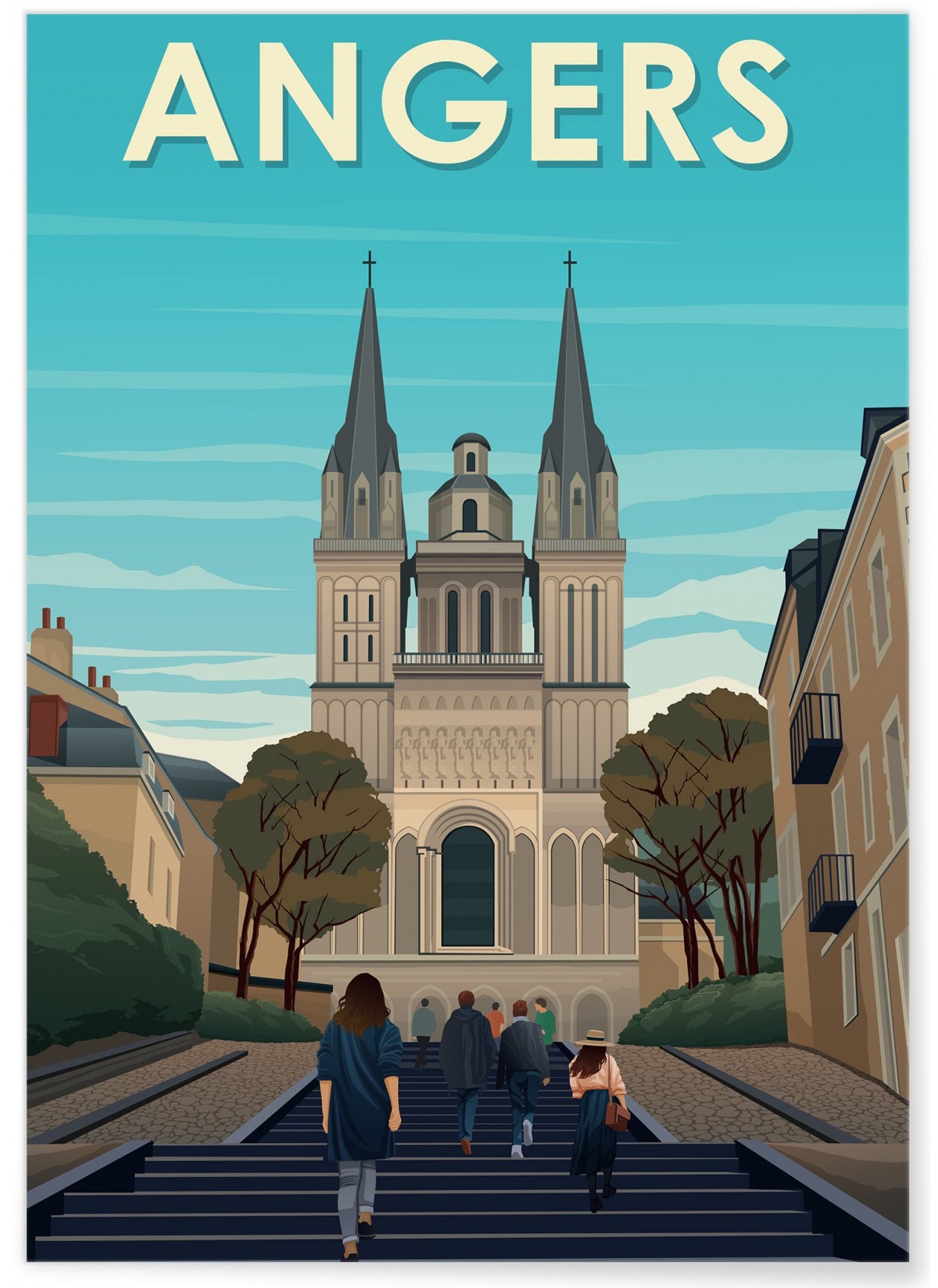 Affiche ville Angers 3, L'AFFICHERIE