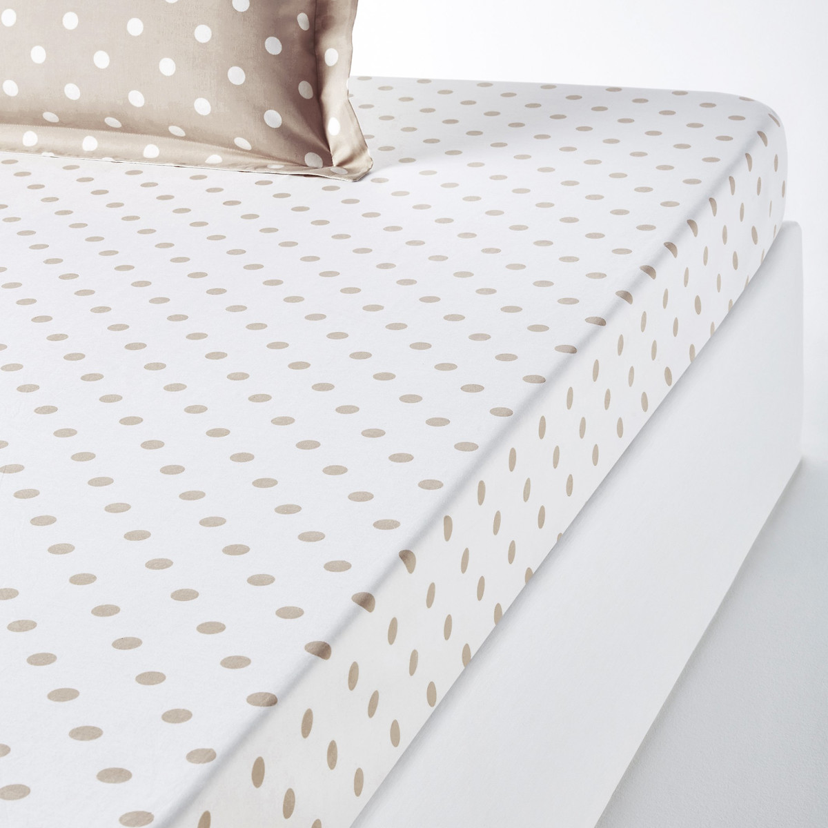 Clarisse Polka Dot 100% Cotton Fitted Sheet