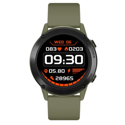 Series 18 Khaki Smart Watch REFLEX ACTIVE