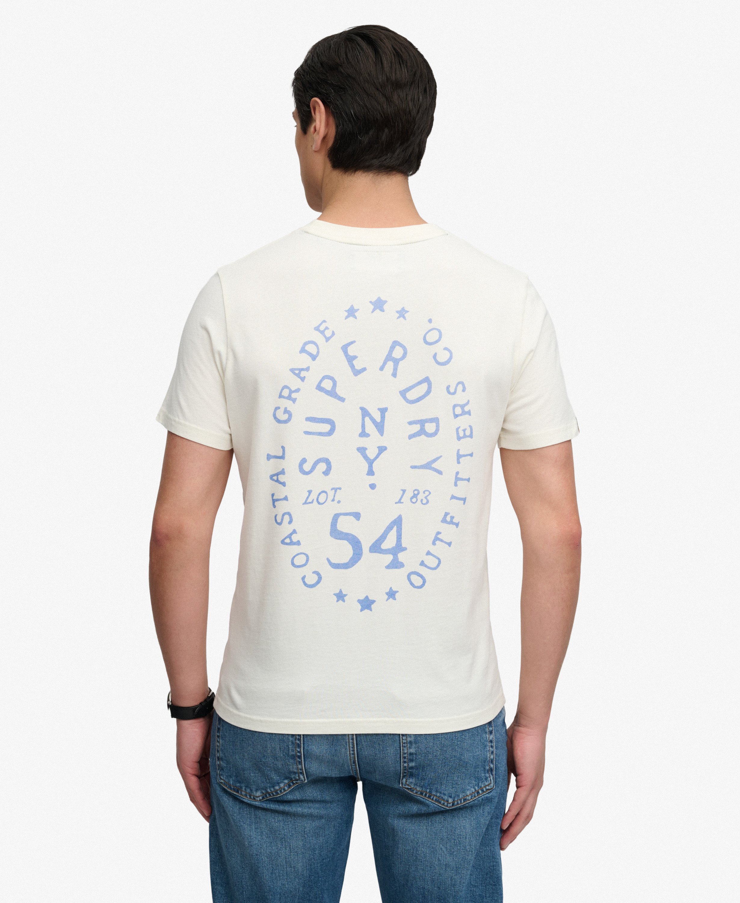 T-shirt Lo-fi Dockside Coupe Décontractée, SUPERDRY