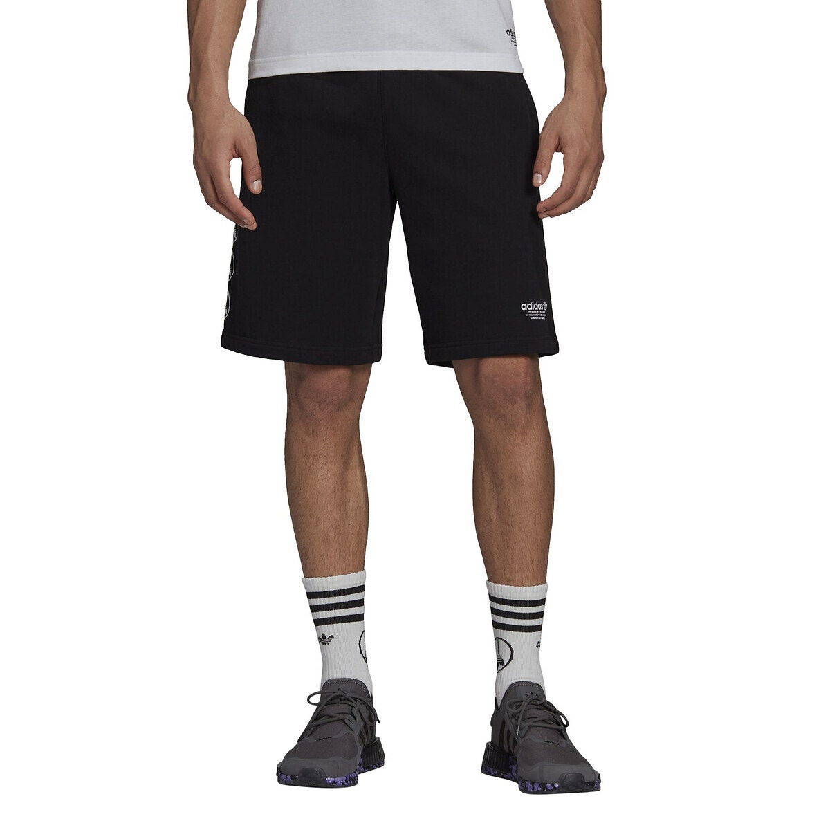 Pantacourt adidas outlet homme pas cher