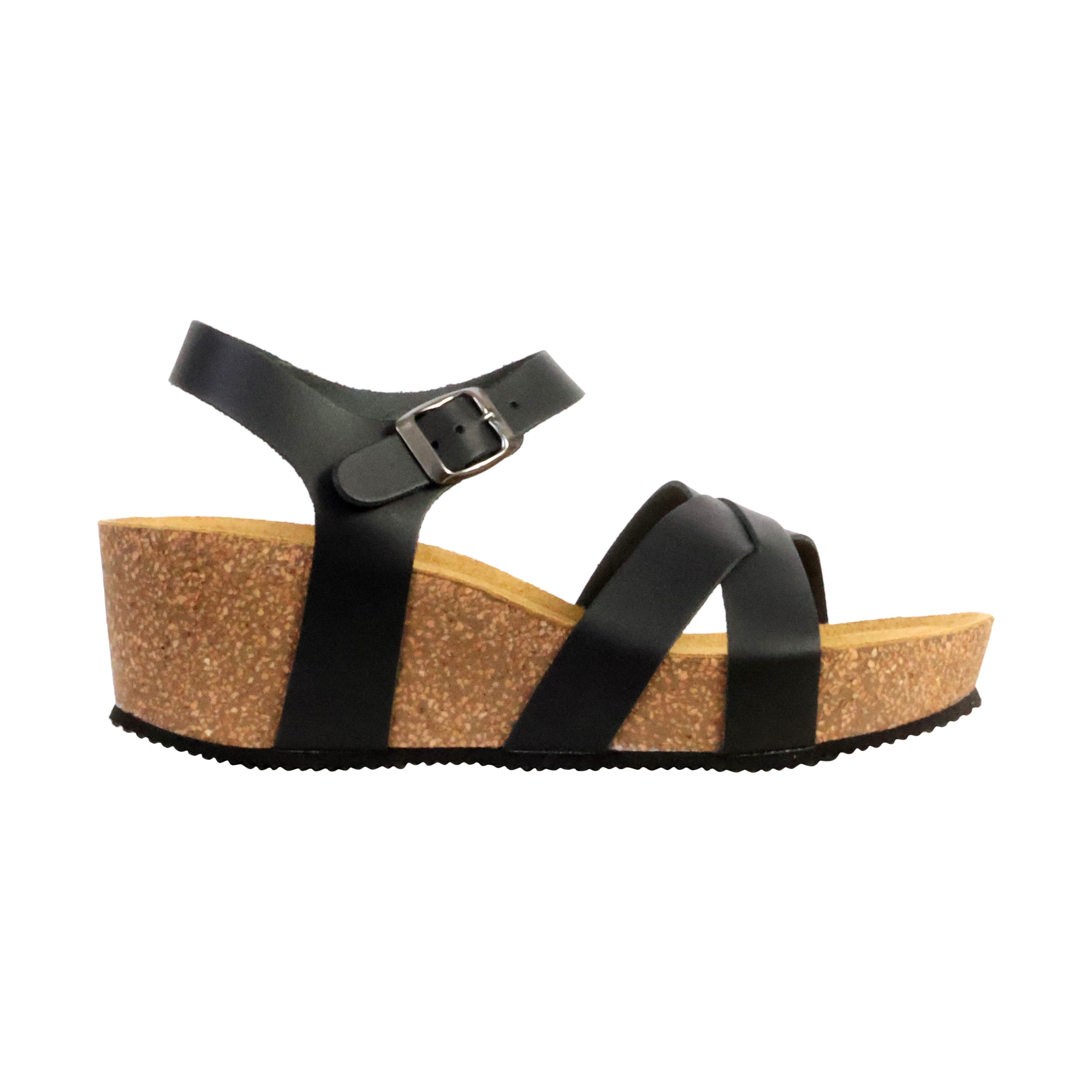 Sandales Cuir Compenseés Noga Ety Edge, THE DIVINE FACTORY