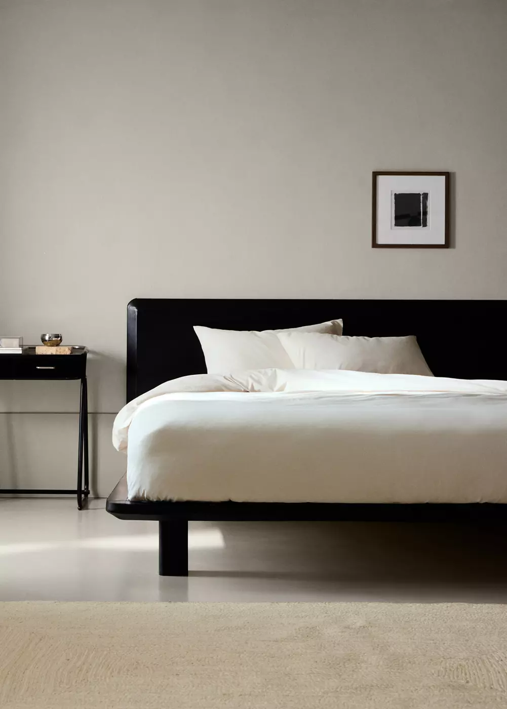 Housse de couette coton lavé lit 180/200 cm, MANGO HOME