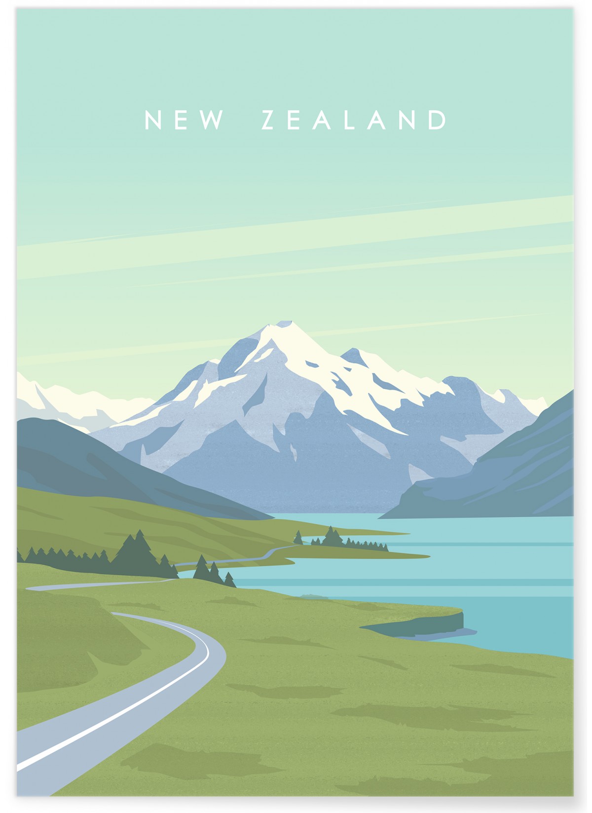 Affiche New-Zealand 2, L'AFFICHERIE