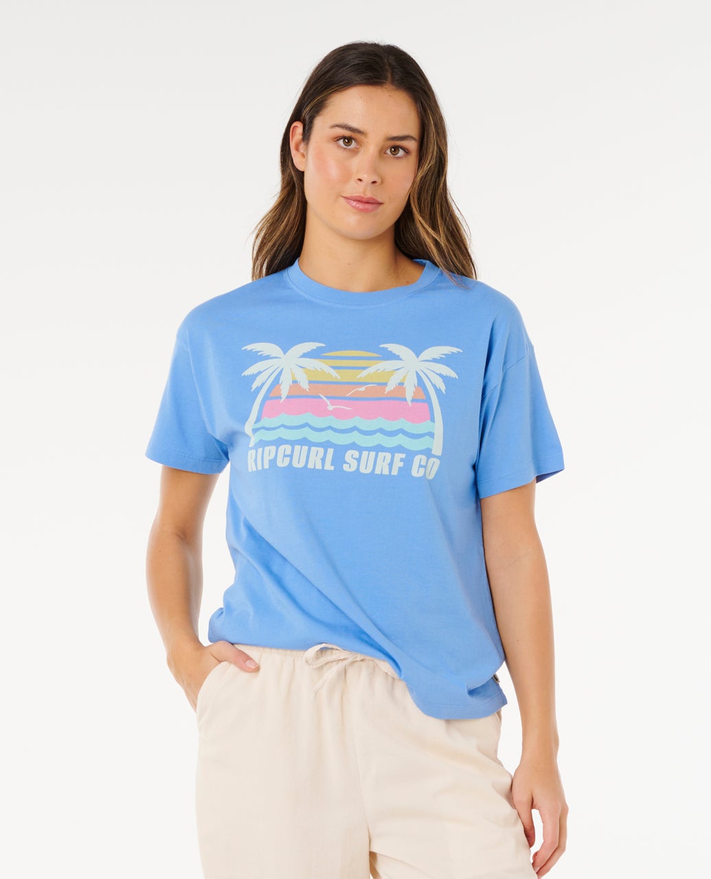 T-shirt Malibu Relaxed, RIP CURL