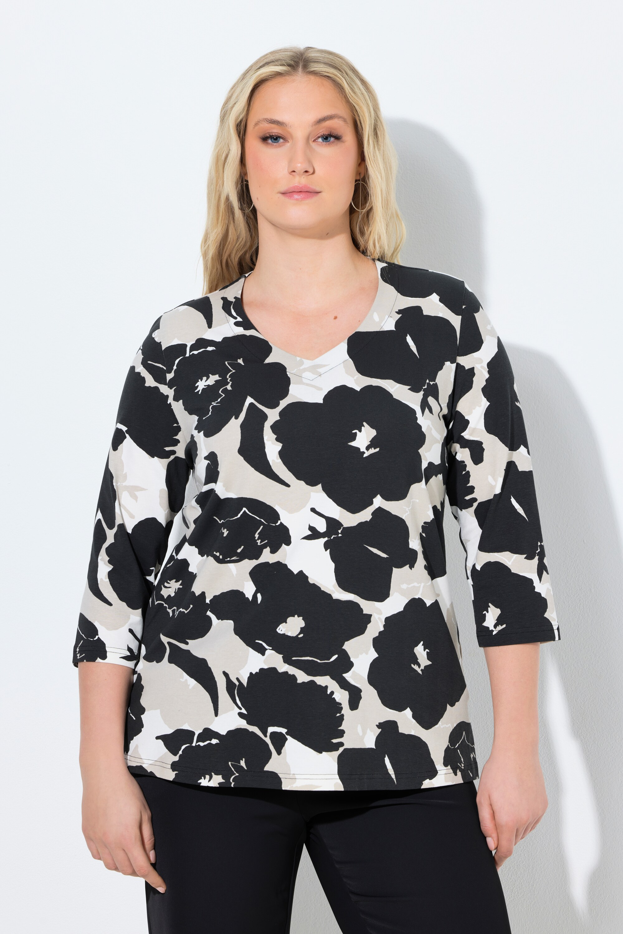 T-shirt à fleurs, ULLA POPKEN