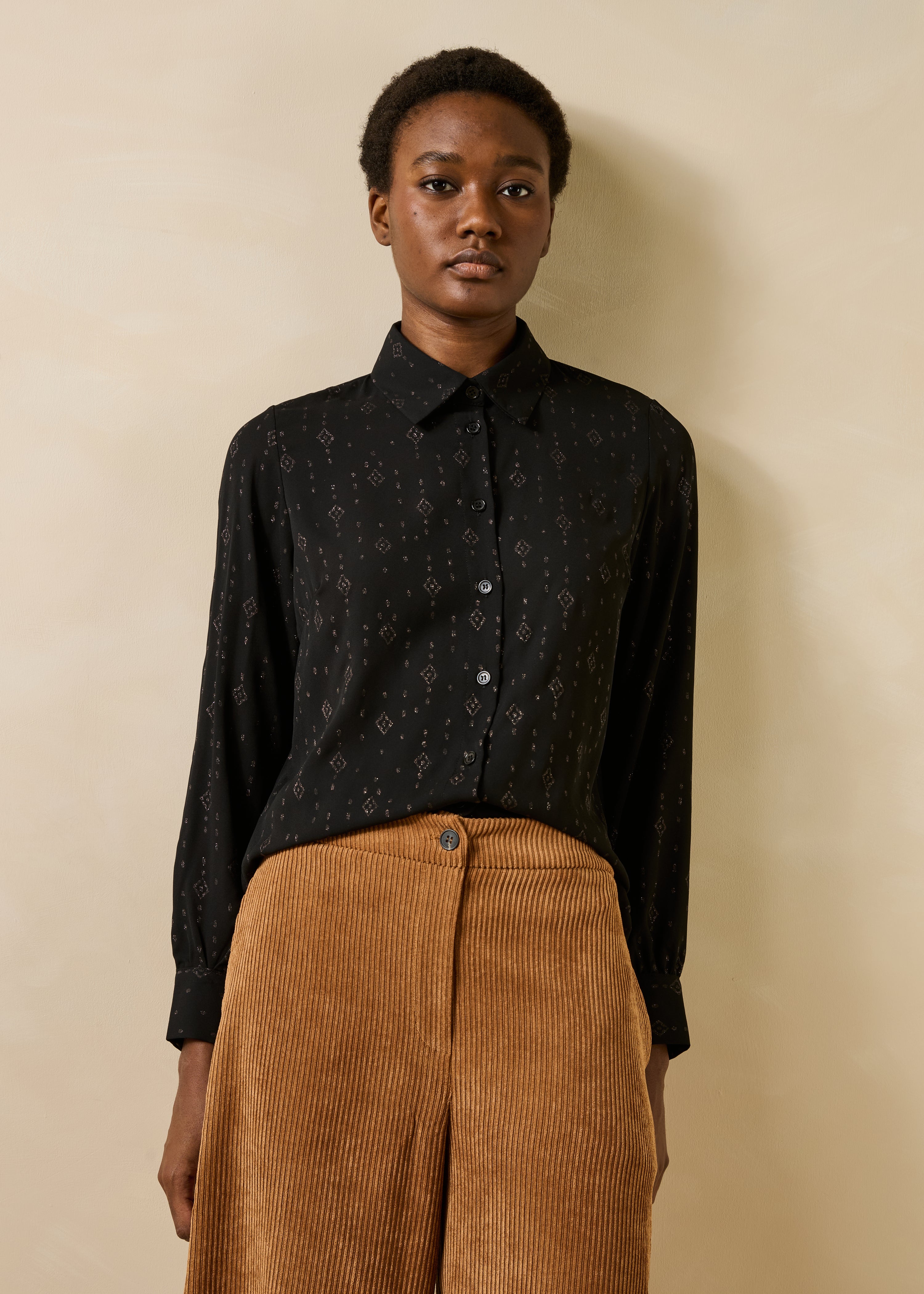 Chemise manches longues à imprimé, LA FEE MARABOUTEE