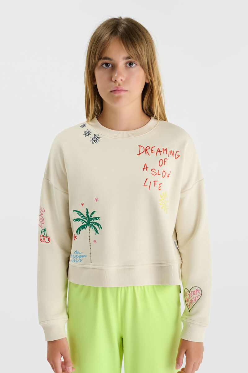 Sweat-Shirt UPAGI, LE TEMPS DES CERISES