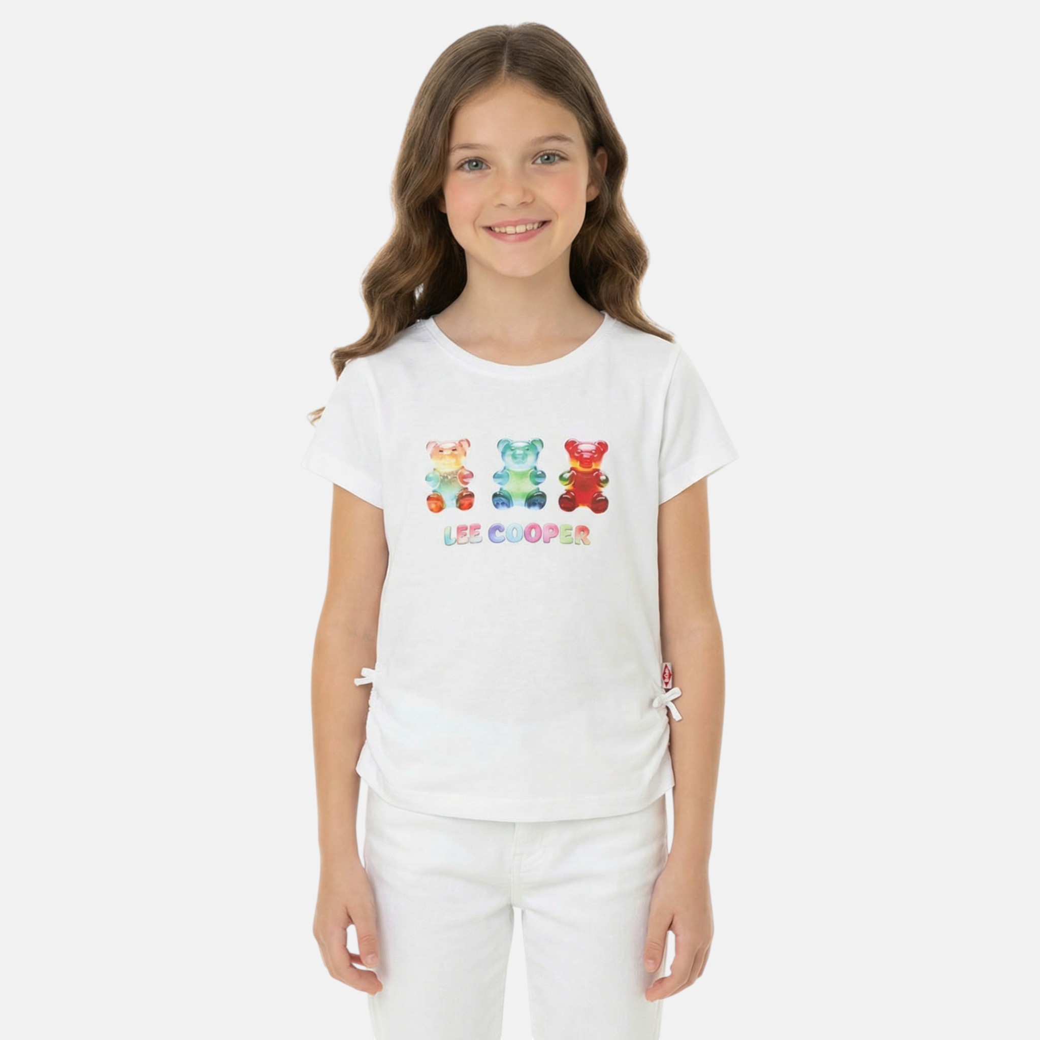 T-shirt manches courtes imprimé, col rond FLORA, LEE COOPER