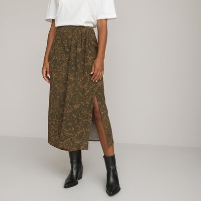 Floral Straight Midaxi Skirt LA REDOUTE COLLECTIONS