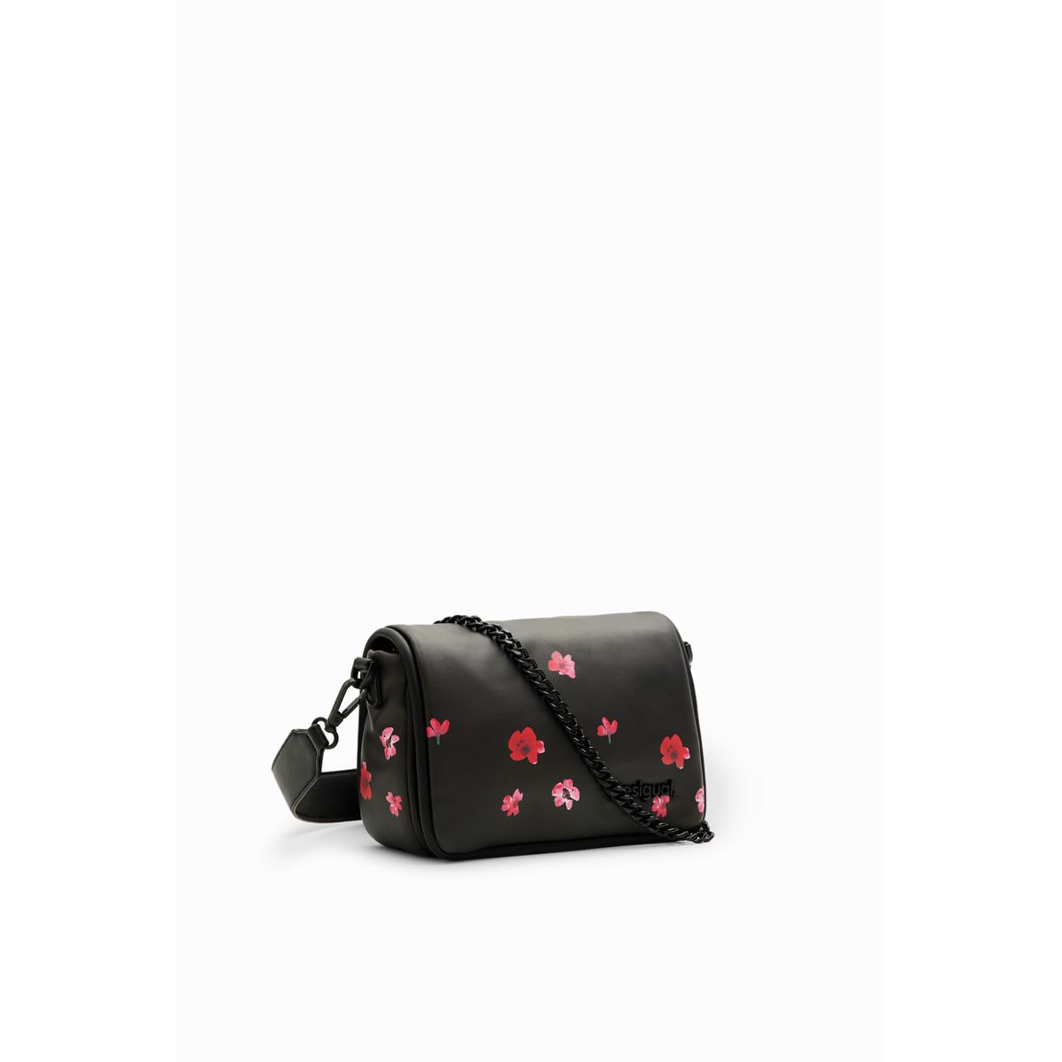 Sac desigual hotsell noir avec fleur