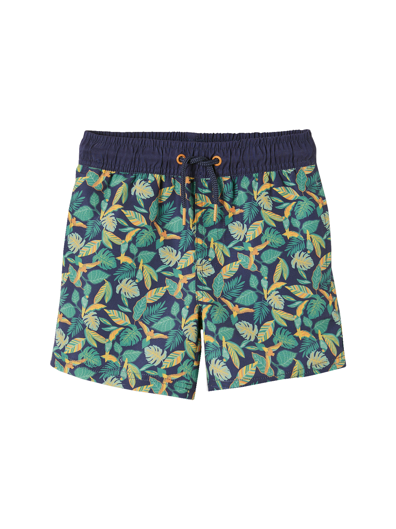 Short de bain imprimé, VERTBAUDET