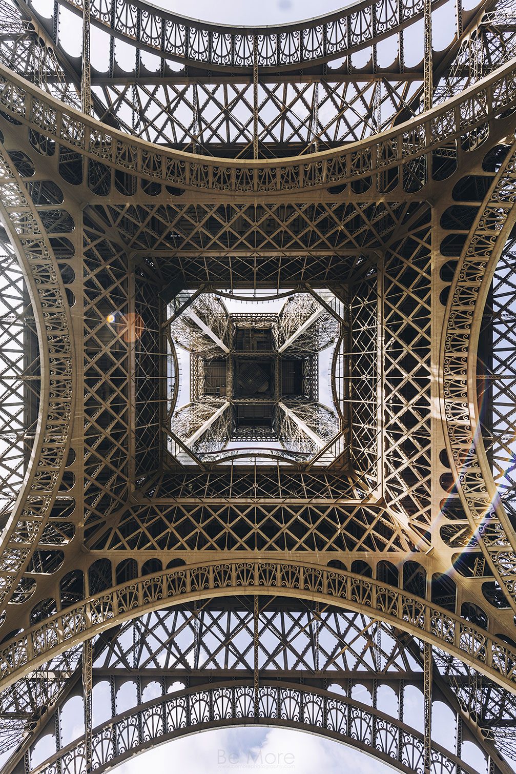 Tableau eiffel et son fer, HEXOA