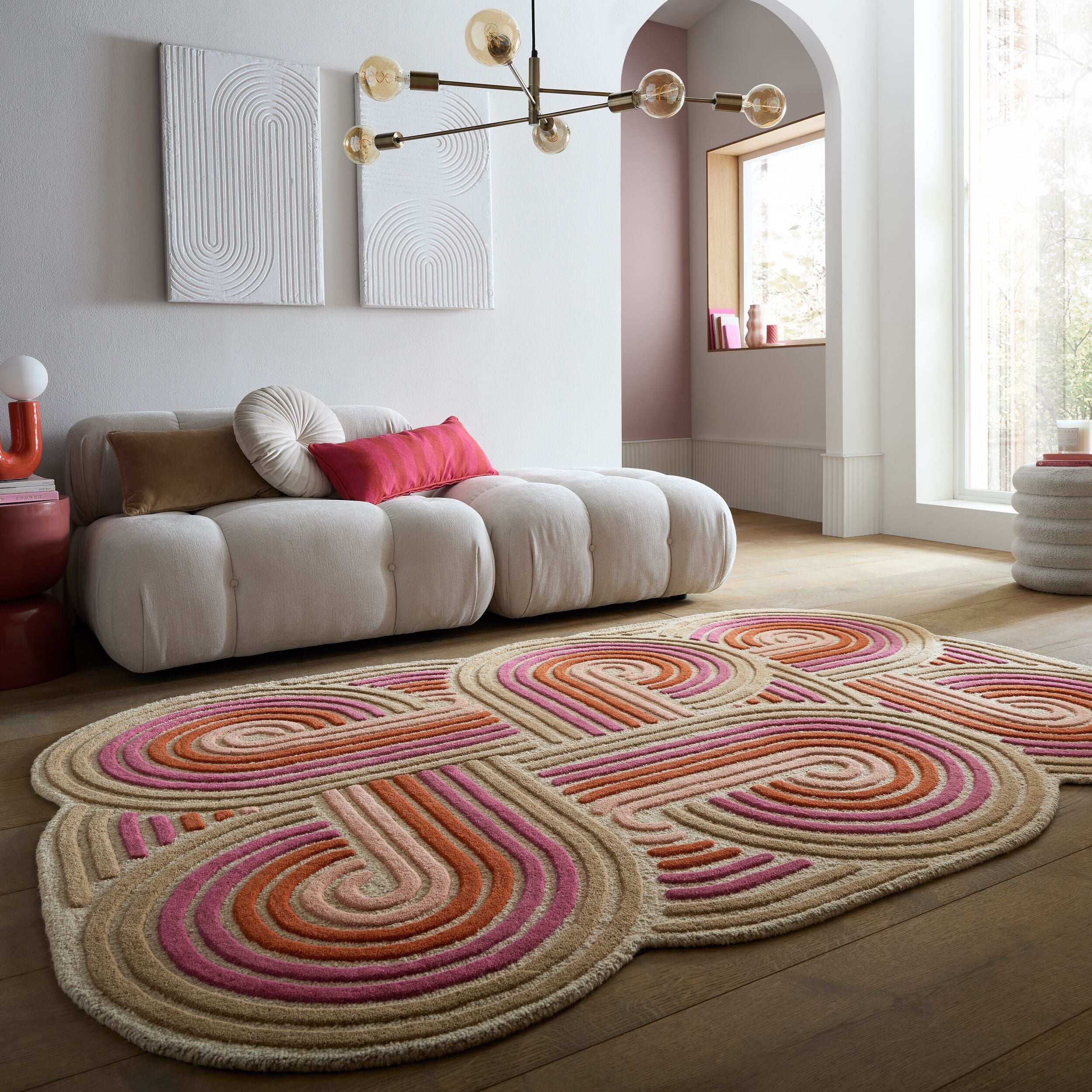 Tapis en laine SPIRAL, FLAIR RUGS