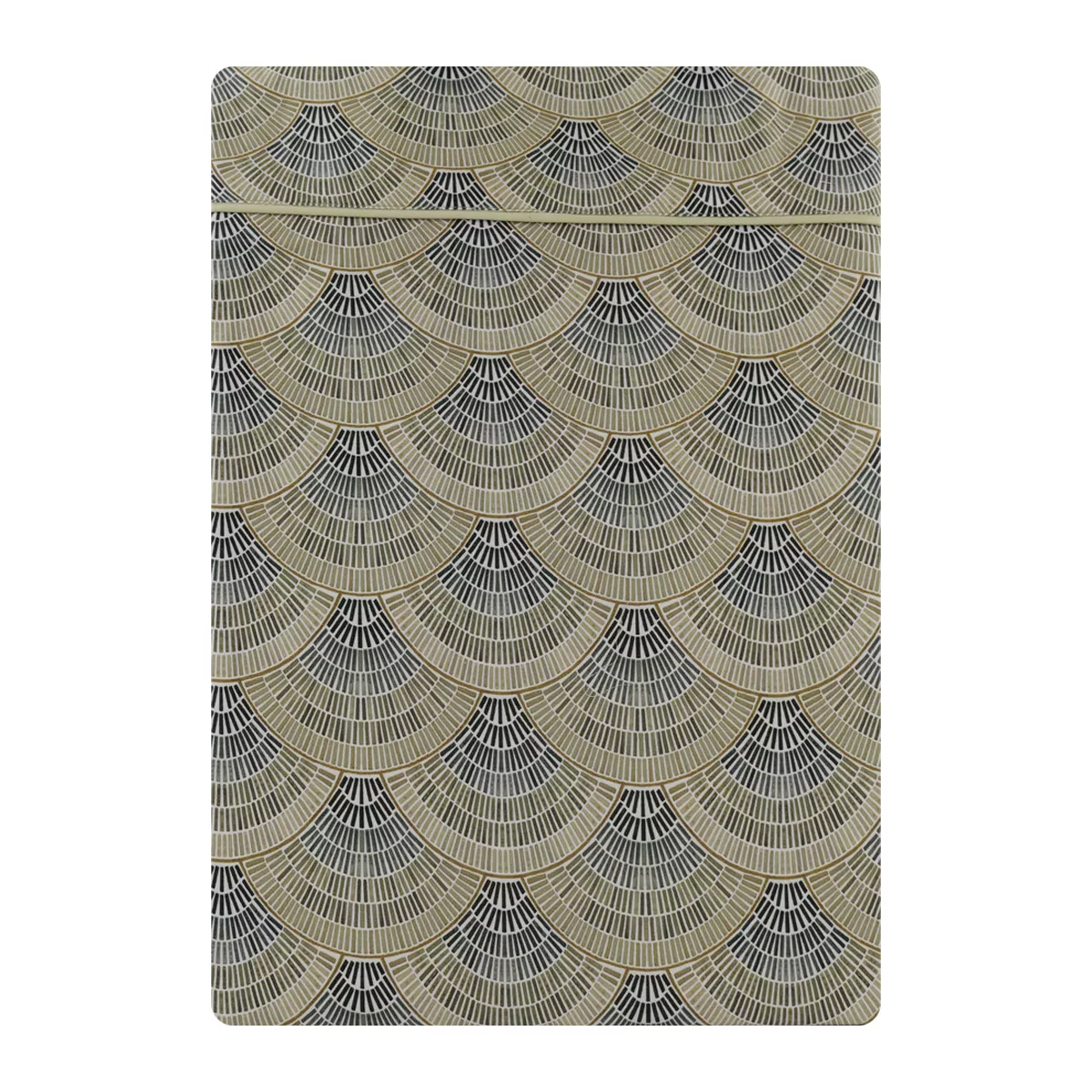 Drap plat satin de coton EVENTAILS, GARNIER THIEBAUT