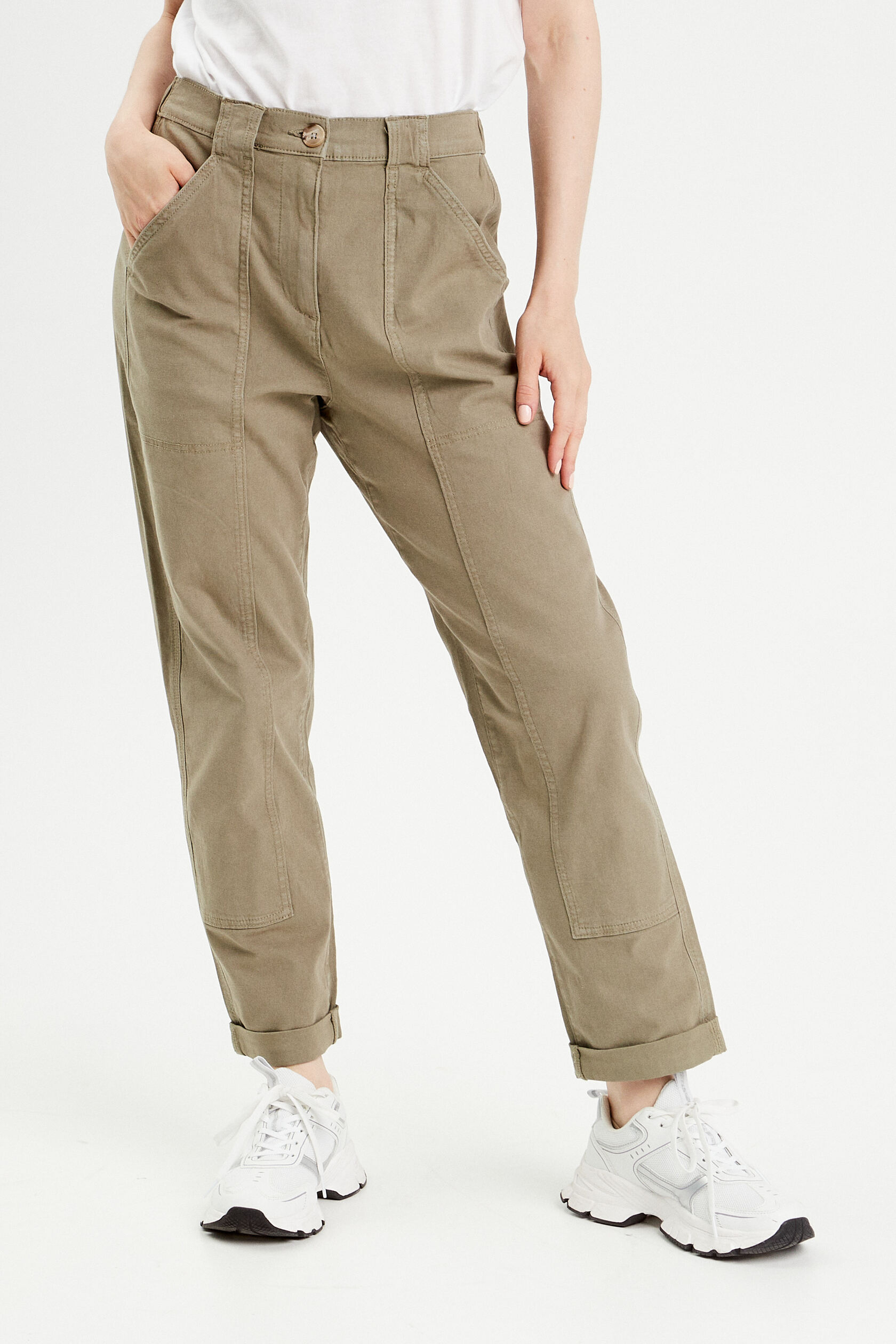 Pantalon chino slim Cache Cache La Redoute