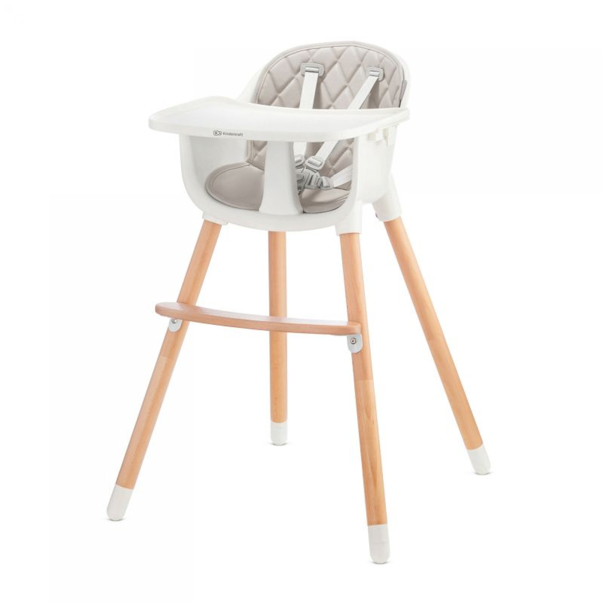 Chaise haute évolutive Sienna Gris, KINDERKRAFT