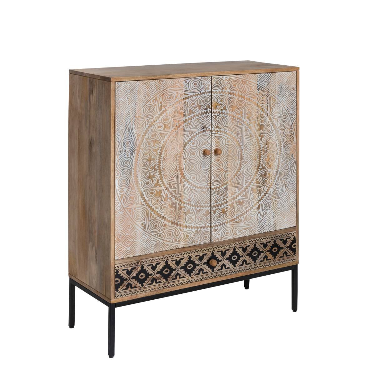 Armoire en bois de manguier MARC, MADE IN MEUBLES 