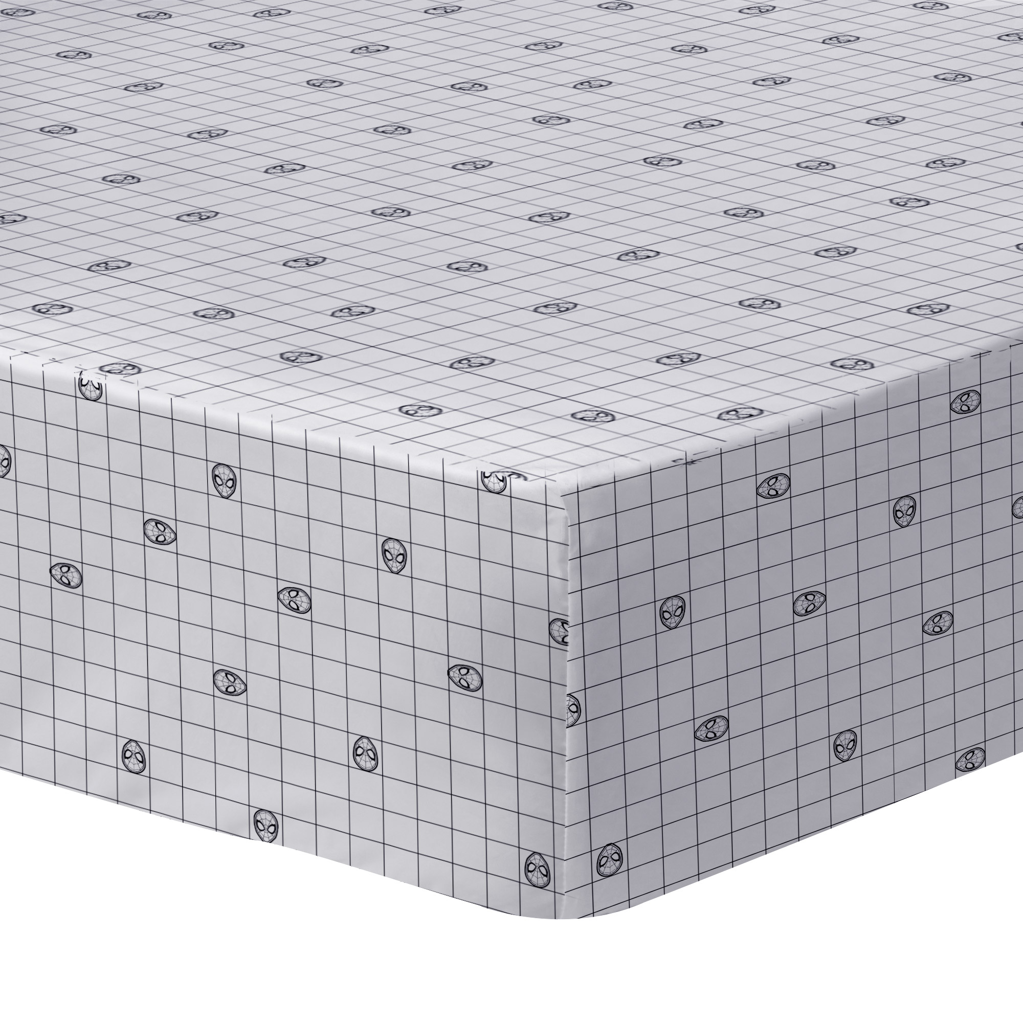 Drap-housse imprimé 100% coton, HERO, SPIDER-MAN