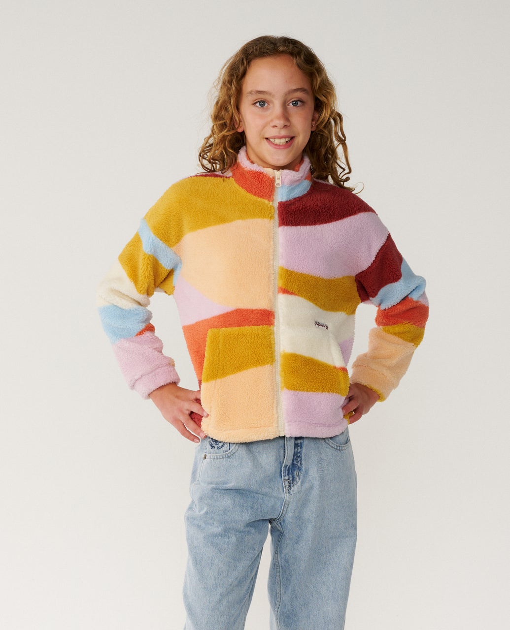 Polaire zippée enfant RETRO Swell, RIP CURL