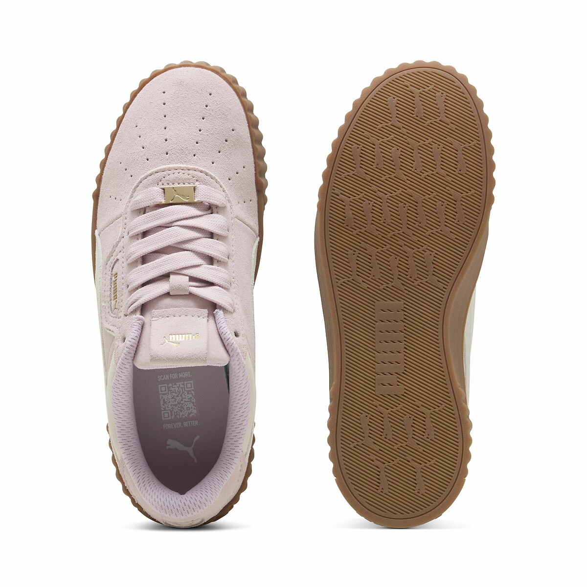 PUMA Zapatillas de piel Carina 3.0 Luxe — photo 3