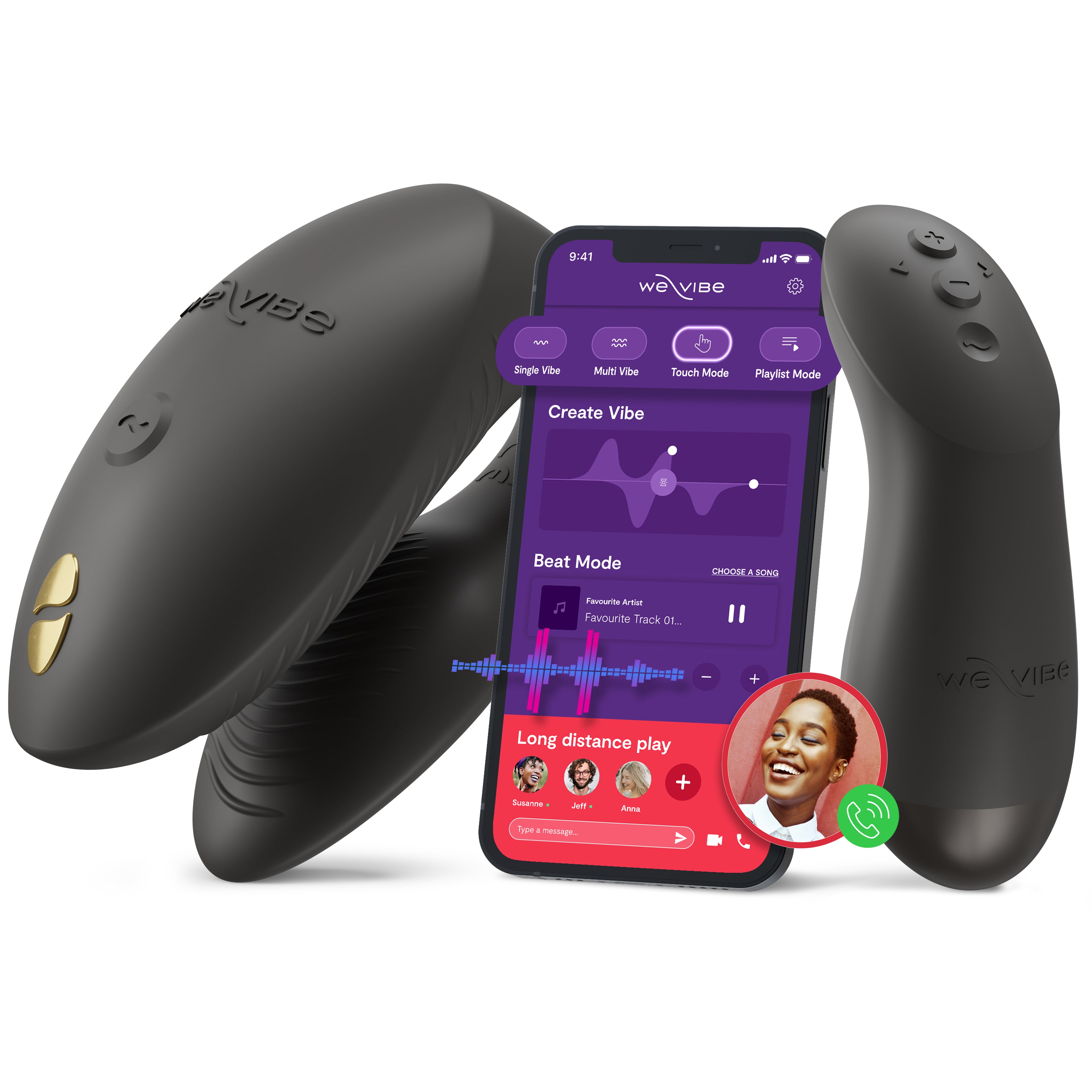 Vibromasseur Chorus Pro, WE VIBE