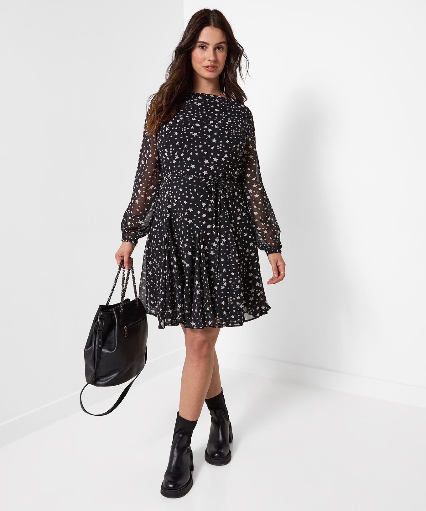 Robe Courte à Ourlet Évasé Astrid, JOE BROWNS