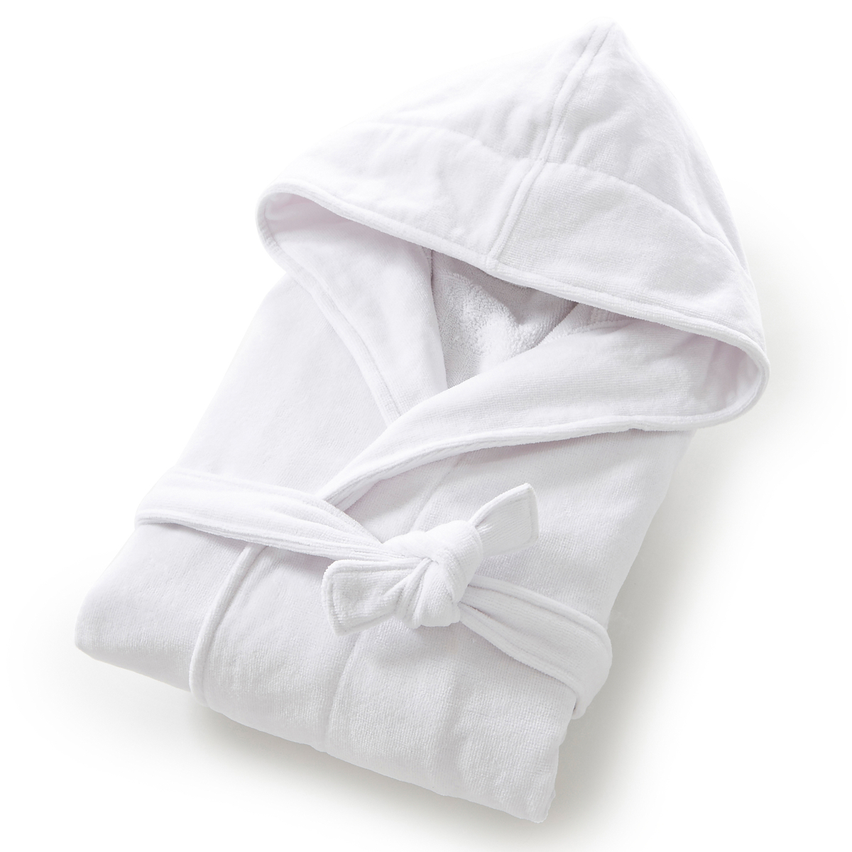 Product photograph of Velour Towelling Bathrobe 450 G M from La Redoute UK