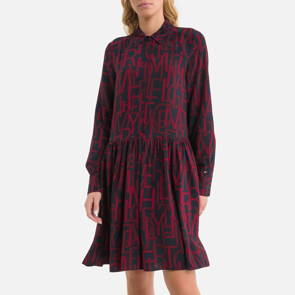 robe rouge tommy hilfiger