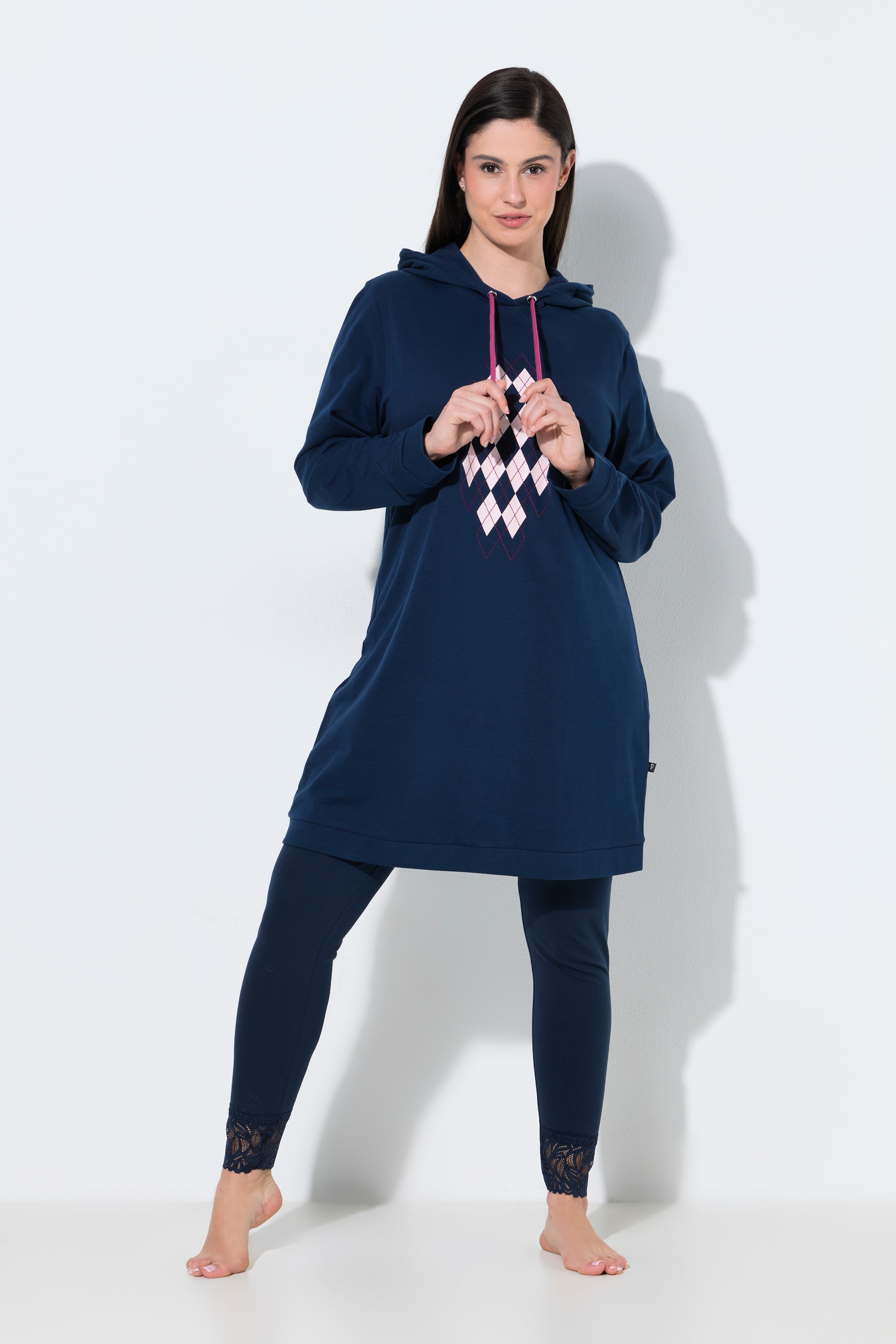 Robe d’intérieur, motif losanges, ULLA POPKEN
