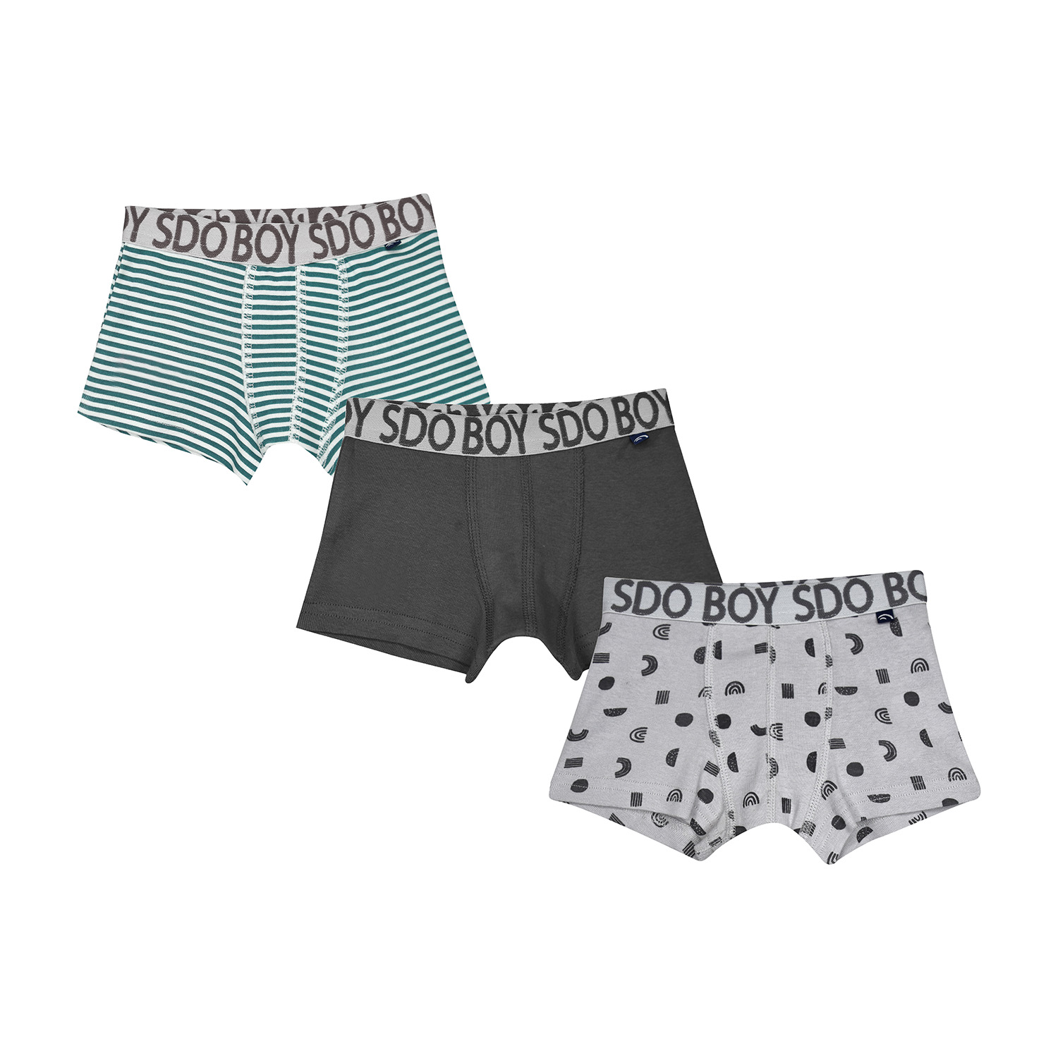 Lot de 3 boxers martsen enfant, SUCRE D'ORGE
