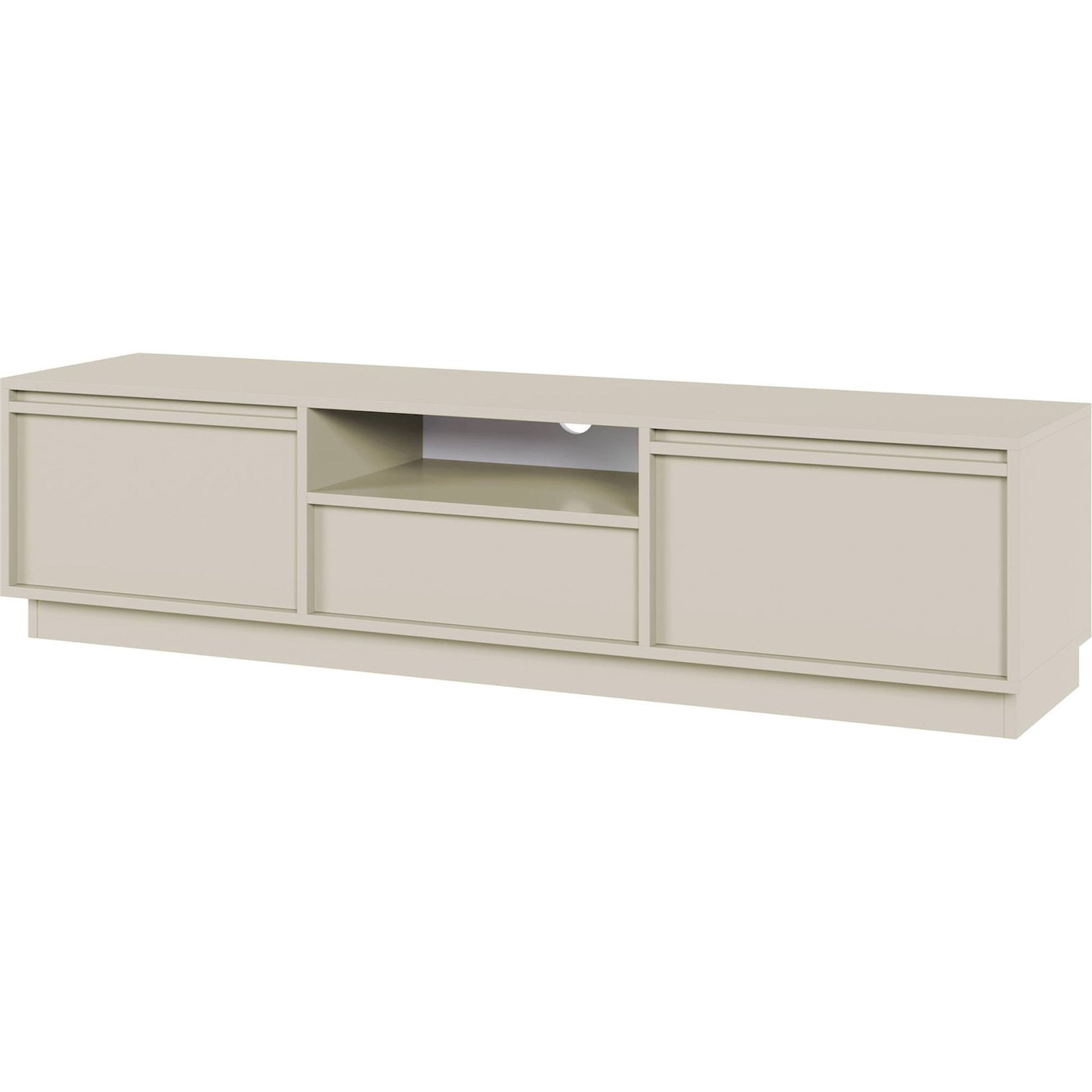 Meuble tv bas 2 portes et tiroir collection EVO, RECOLLECTION
