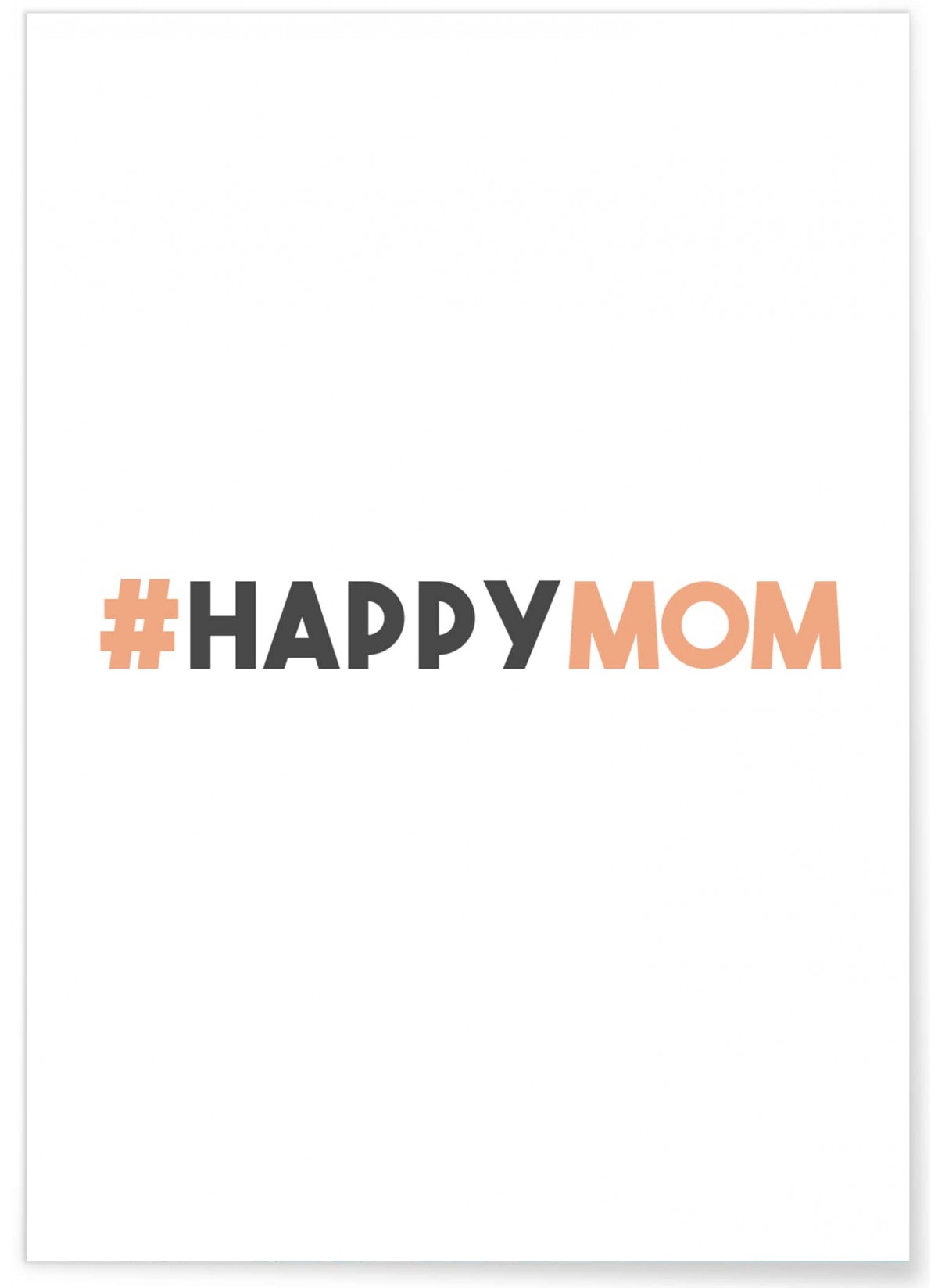 Affiche HappyMom, L'AFFICHERIE